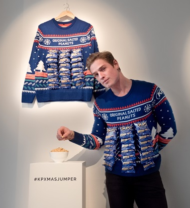 KP Snack christmas sweater