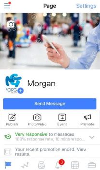 Morgan page screenshot