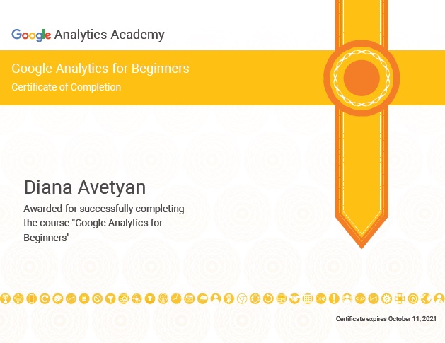 Google Analytics for beginners_exp Oct 2021 Google Analytics for beginners_exp Oct 2021
