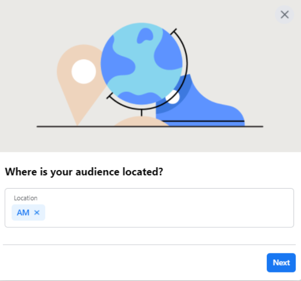 where is your audience located