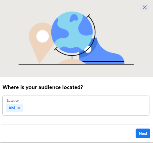 Facebook automated ads - where is your audience located